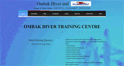 Desktop Screenshot of ombakdiver.com